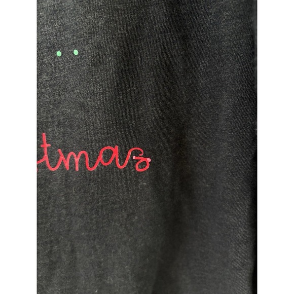 Columbia Women's Sweater M Graphic Christmas "The Vegans Ate My Nose" Funny - Picture 10 of 10